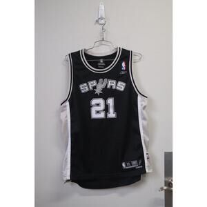 Reebok San Antonio Spurs Duncan #21 Away Basketball Jersey